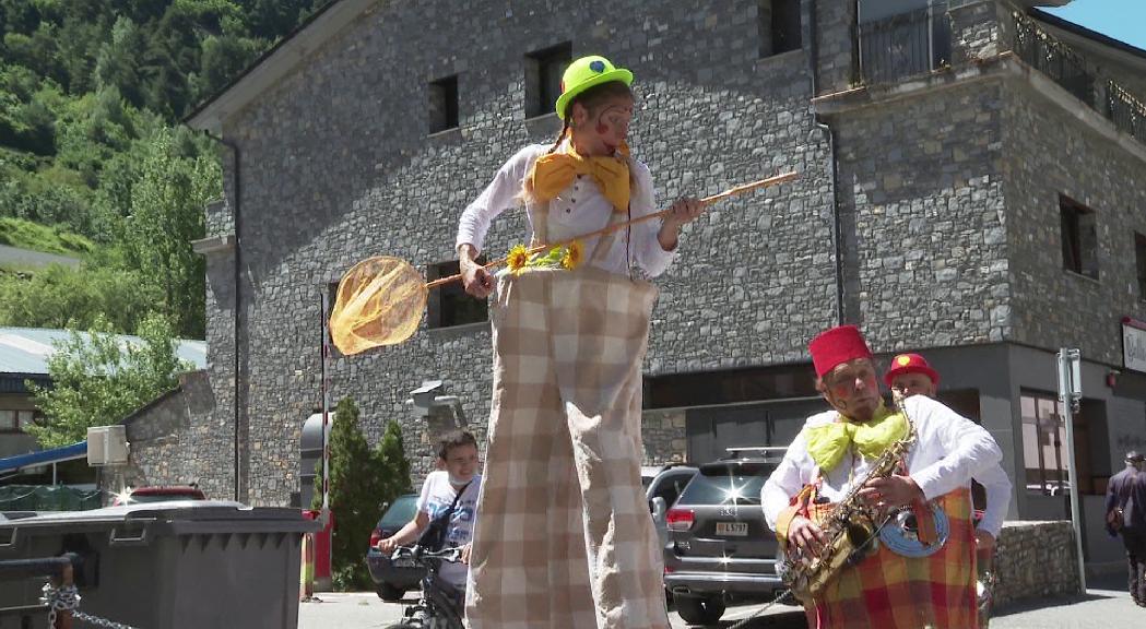 Darrer dia de la festa del poble d'Encamp, la primera que se celebra amb les mesures sanitàries arran de la Covid-19