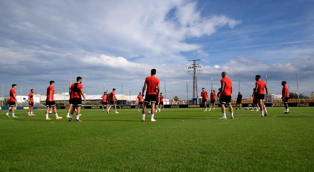 Darrer entrenament de l'Andorra abans del duel contra el Vila-real B