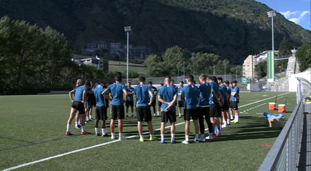 Darrer test per al FC Andorra a set dies de començar la lliga