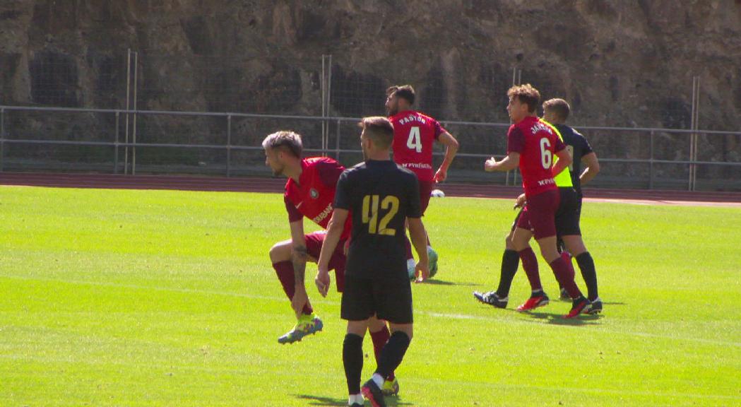 Els darrers fitxatges del FC Andorra veuen porta en l'amistós contra el FC Santa Coloma (2-2)