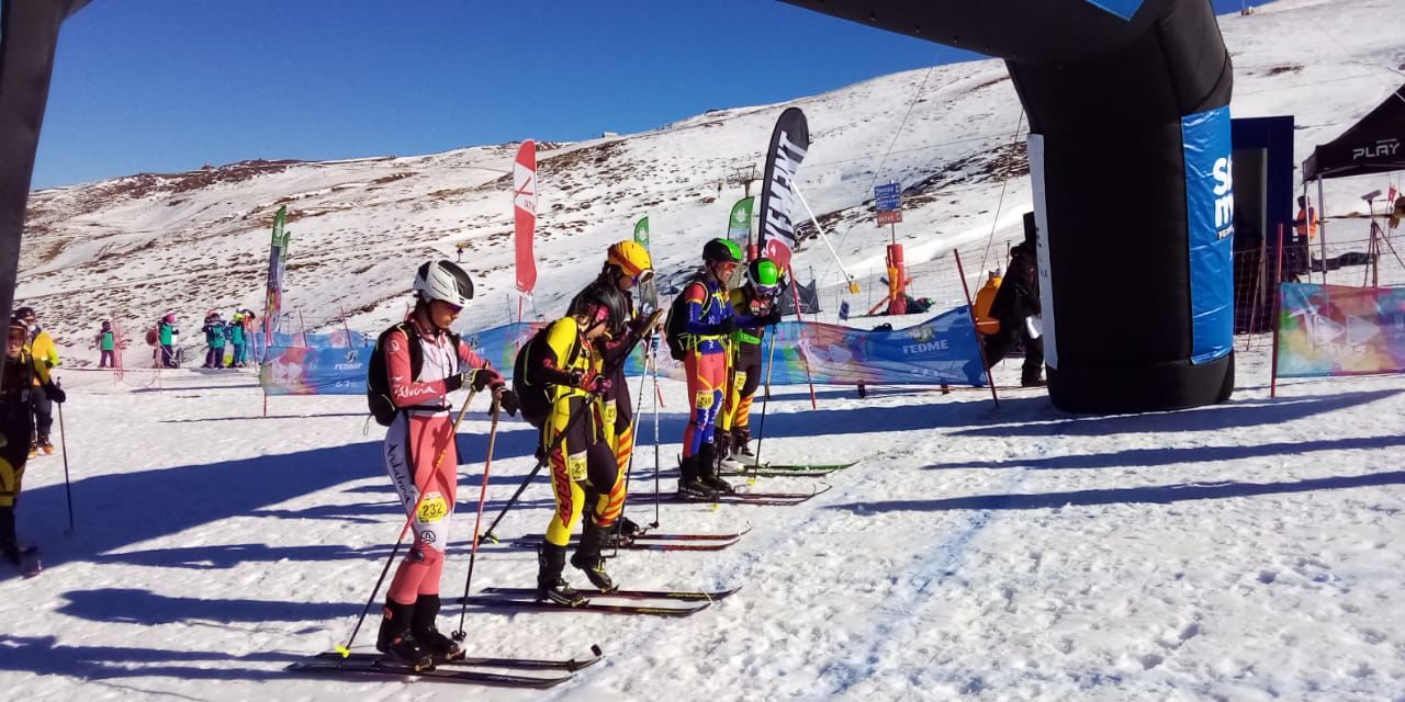 David Pérez, 4t a la Copa de França d'esquí de muntanya de Meribel