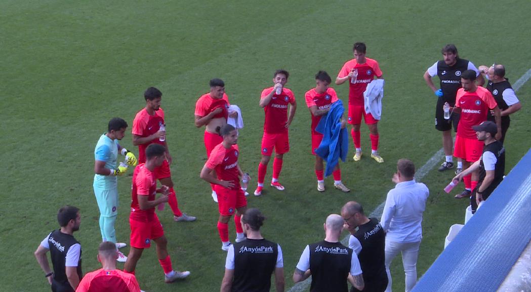 Debut de Luismi Redondo en el darrer amistós de la pretemporada  