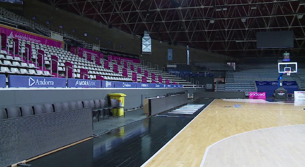 El debut del MoraBanc a l'Eurocup serà a porta tancada