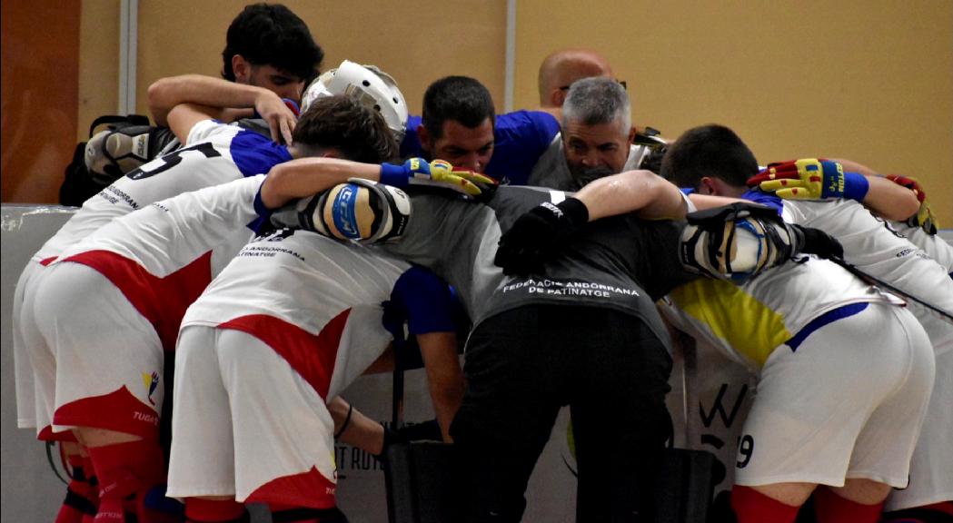 Debut amb victòria de la selecció andorrana d'hoquei patins sub-19 