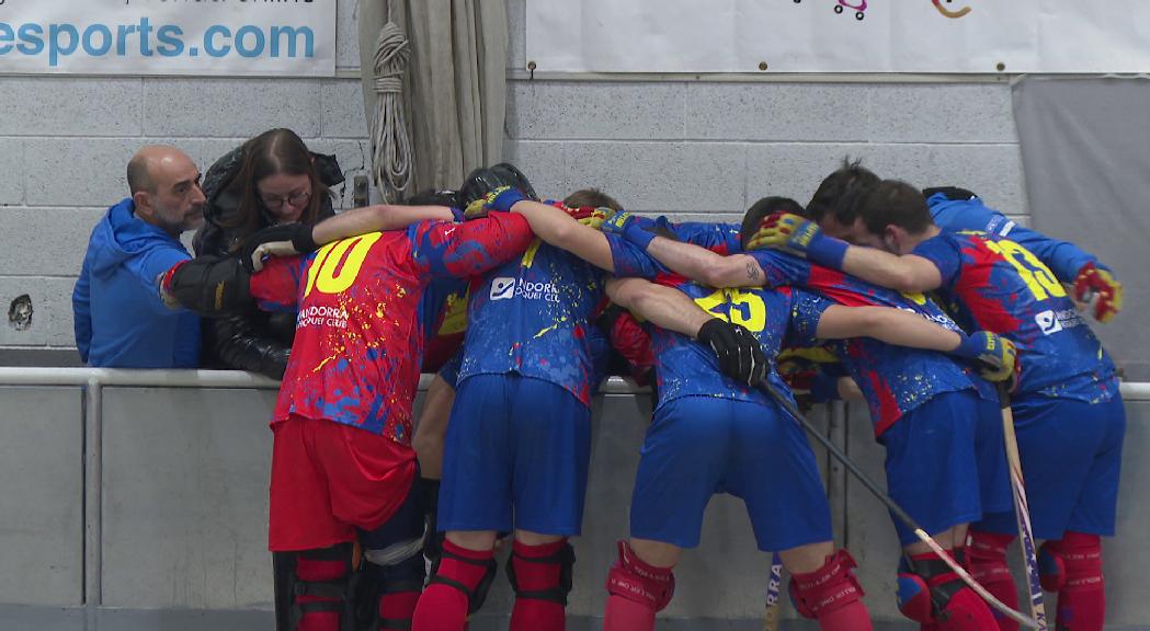 Derrota de l'Andorra Hoquei Club a casa contra el Palafrugell