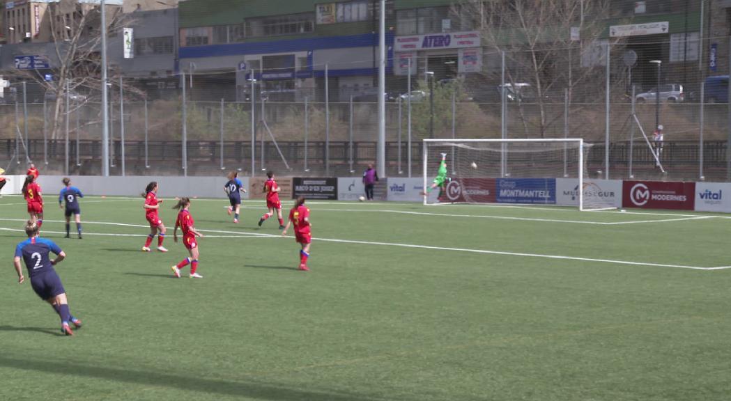 Derrota clara de la selecció femenina sub-19 contra Eslovàquia (0-6)