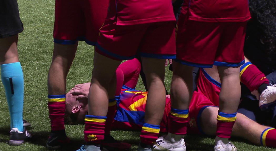 Derrota amb orgull d'Andorra sub-19 contra Alemanya