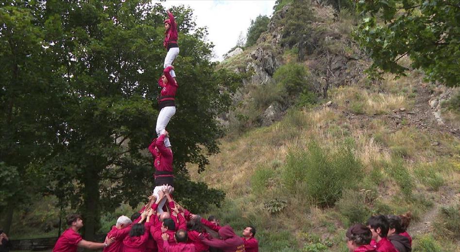 Els Castellers d'Andorra estan de celebració, amb el d