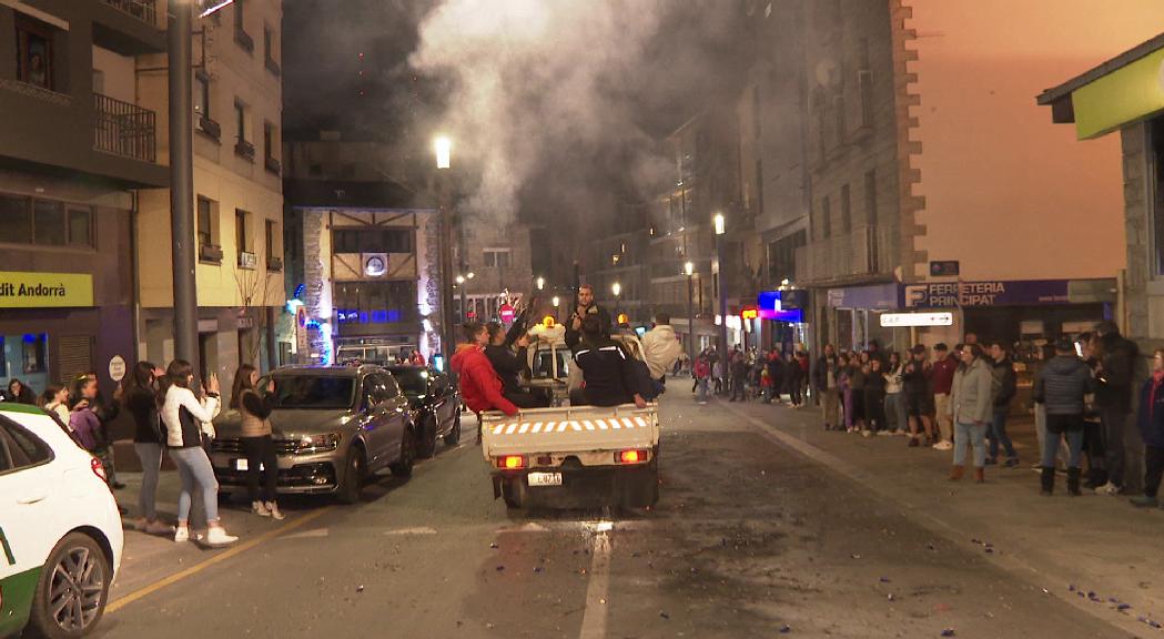 Despenjada del rei Carnestoltes a Encamp