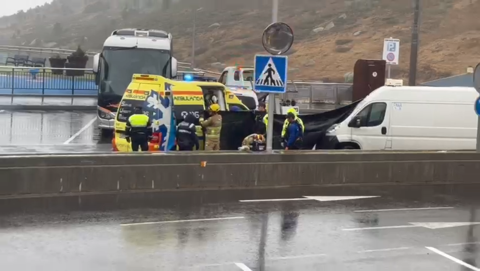 Detingut el conductor de la furgoneta que va atropellar la turista de 79 anys