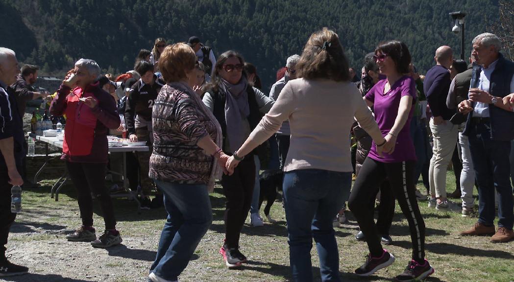 La diada de Sant Romà de les Bons aplega una setantena de persones