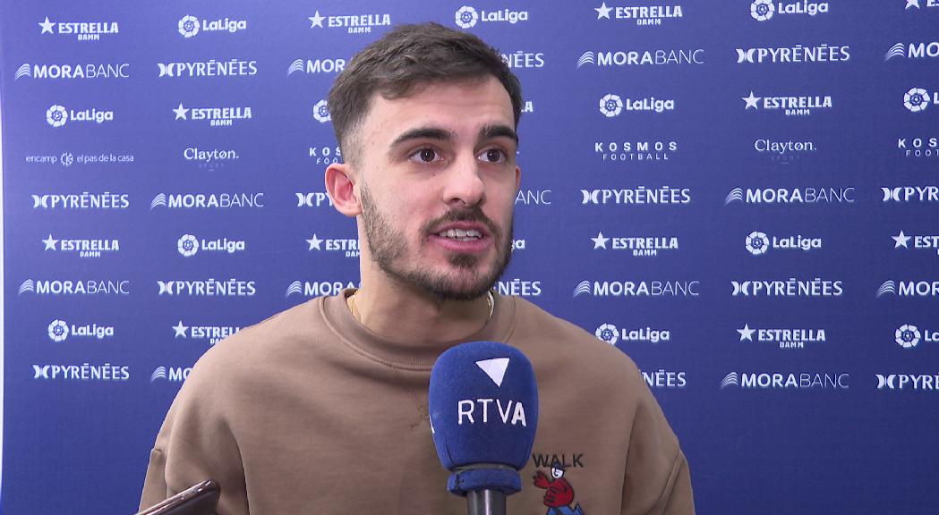 Diego Pampín sobre la victòria contra l'Sporting de Gijón: "Segur que ens dona un plus per continuar perquè la cosa està molt ajustada per baix"