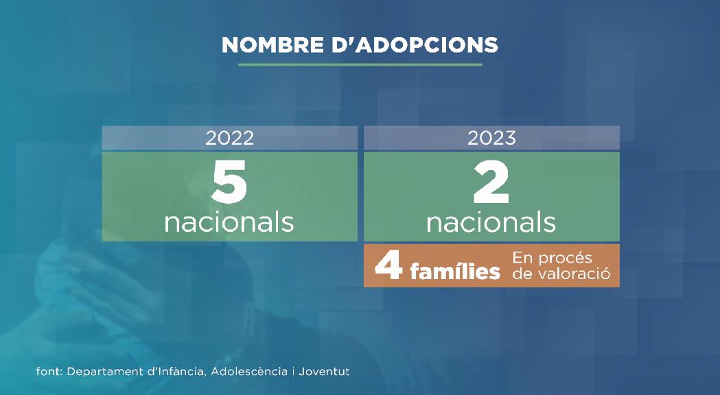 Disminueixen les adopcions