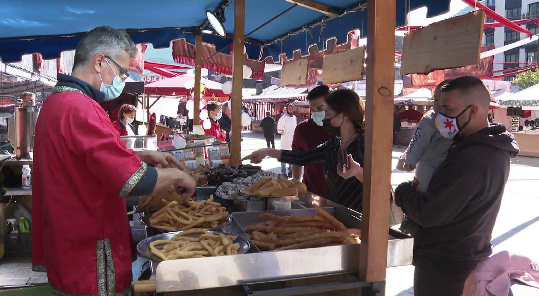 La diversitat gastronòmica esdevé un dels principals atractius del Mercat de Tardor de la Massana 