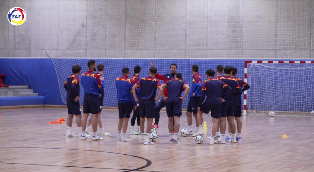 Doble amistós de la selecció de futbol sala contra Moldàvia