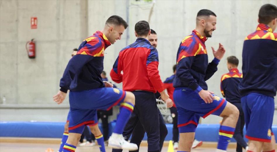 La selecció de futbol sala prepararà el Preeuropeu&