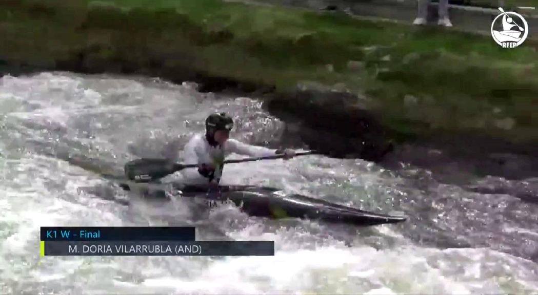 Doria acaba subcampiona en caiac a la Copa Pirineus després de ser la més ràpida al Parc del Segre