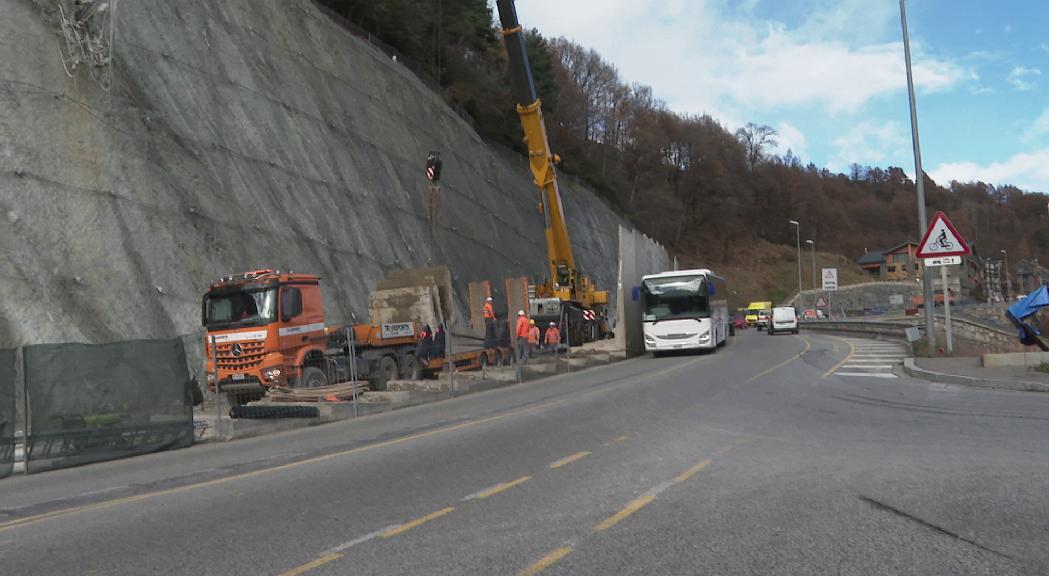 Dos carrils fixes de baixada a la CG-3 entre la rotonda d'Anyós i el túnel de les Dos Valires a partir del dia 3