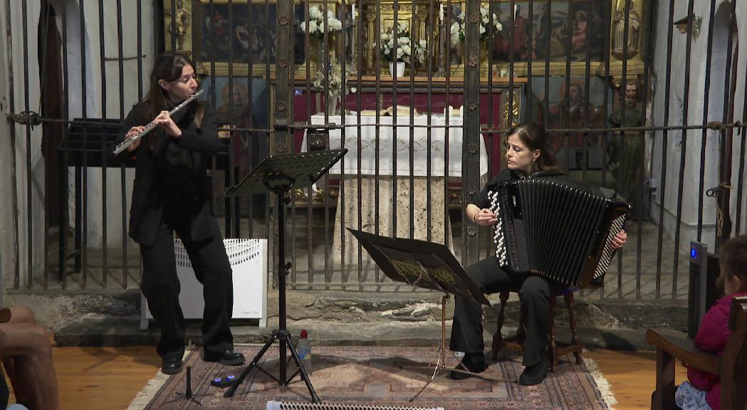  El duet de l'ONCA format per Ester Sánchez i Elisa Sala, en concert