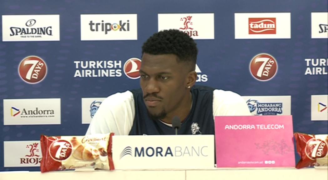 Dylan Ennis: "no podem pensar en la victòria contra el Reial Madrid i relaxar-nos"