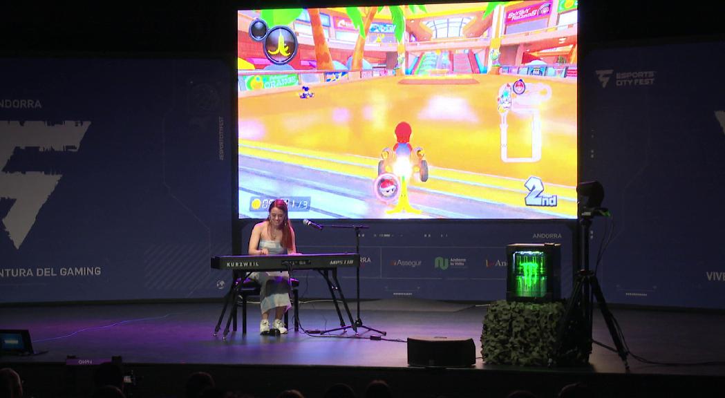 Elesky, la pianista de música de videojocs