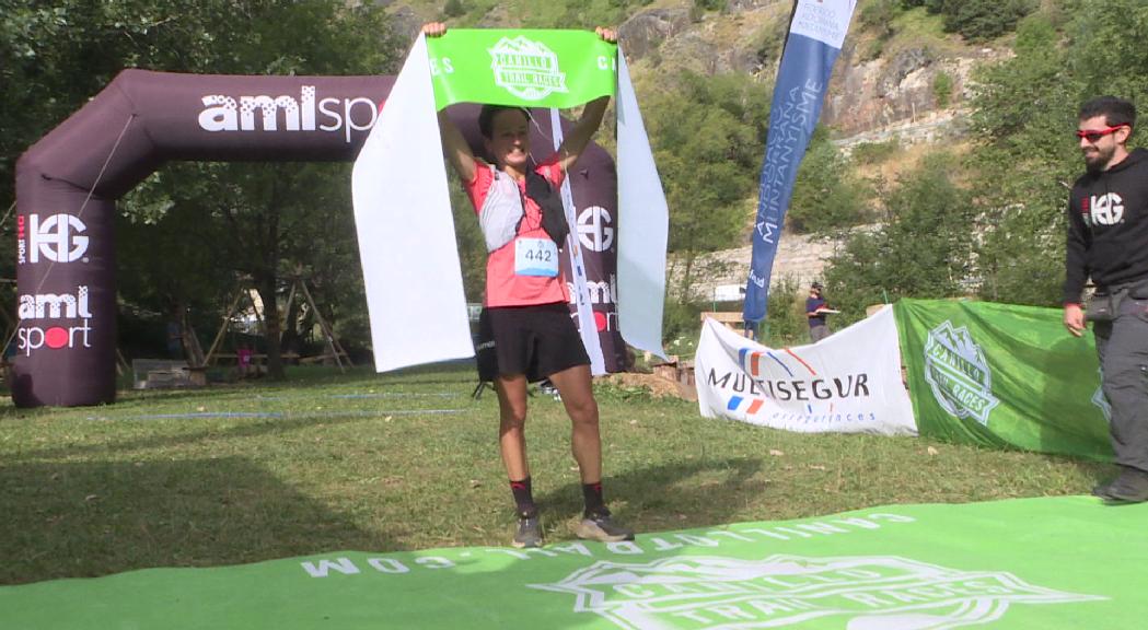 Eli Gordón, reina de la Canillo Trail Races 2024