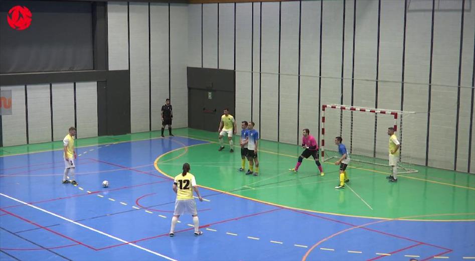 A la lliga Pantours de futbol sala, empat a quatre entre l'Extrem