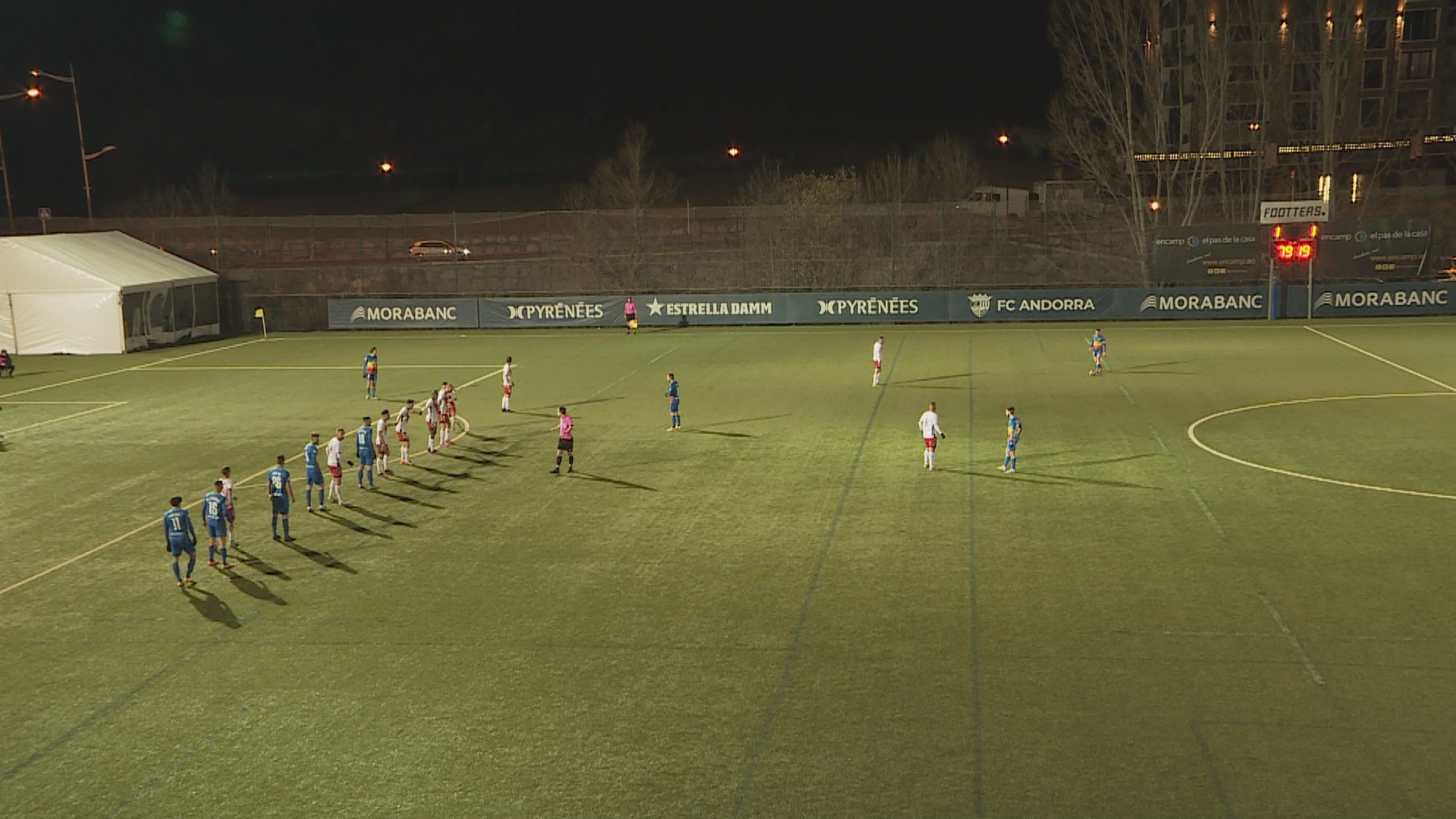 Empat insuficient de l'Andorra contra l'Hospitalet (1-1)