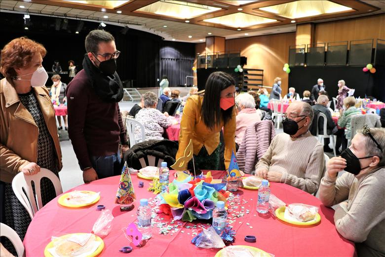 La sala de festes del Complex Esportiu i Sociocultural d'Enca