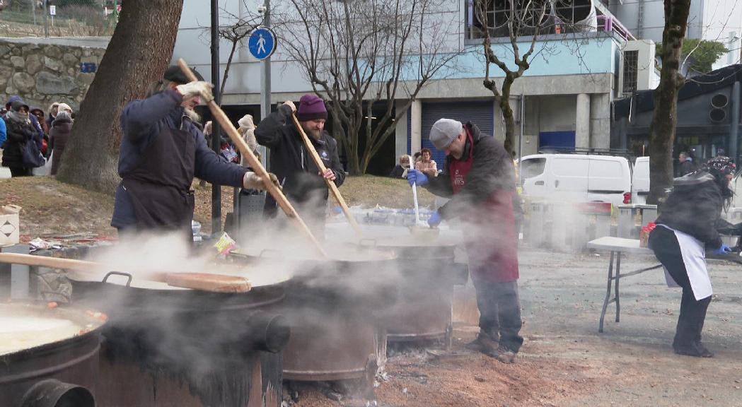 Encamp celebra Sant Antoni amb 1.300 racions d'escudella