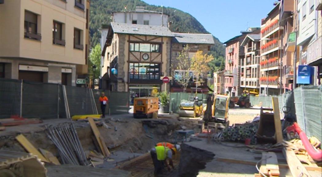 Encamp reobre la circulació al carrer Major en sentit baixada