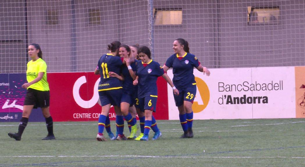 L'ENFAF Crèdit Andorrà s'estrena amb una golejada davant del Viladecans (6-1)