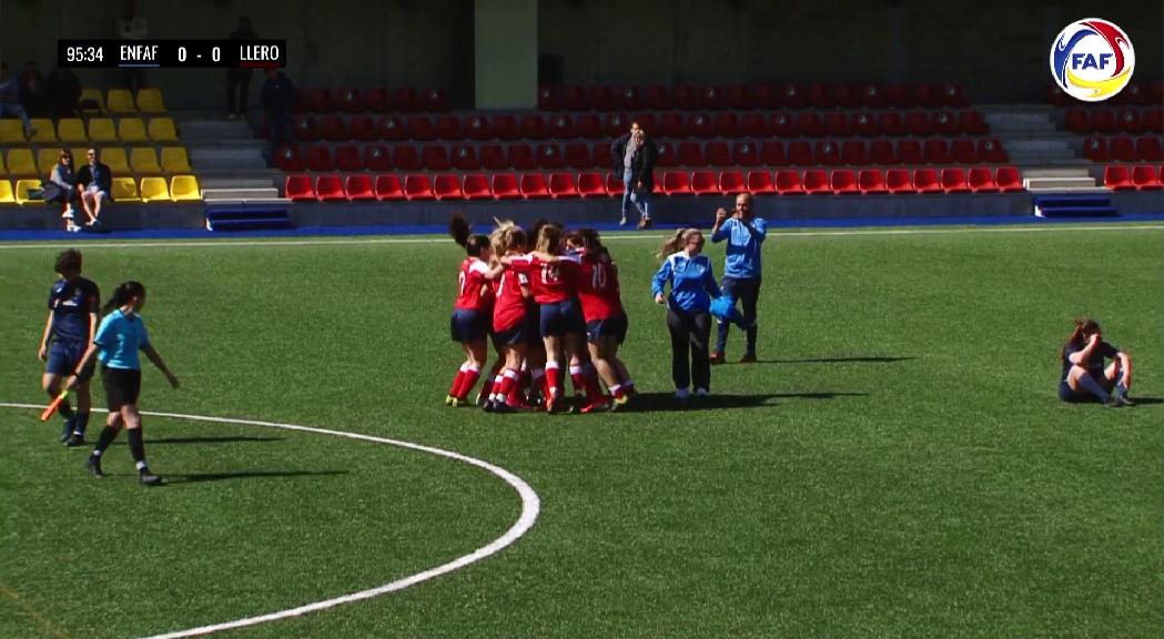 L'Enfaf femení no passa de l'empat i consuma el seu descens