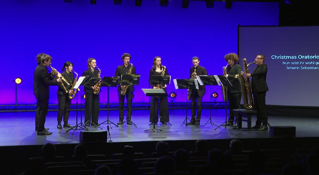 Els Ensembles del Liceu i de Tolosa units pel Sax Fest