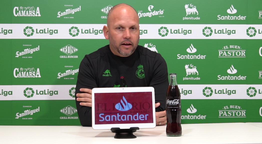 L'entrenador del Racing de Santander, José Alberto López abans de l'enfrontament amb l'Andorra: "El meu objectiu són els tres punts"