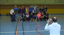 L'equip comunal d'Escaldes-Engordany, alumnes per un dia de l'equip de futbol d'Special Olympics