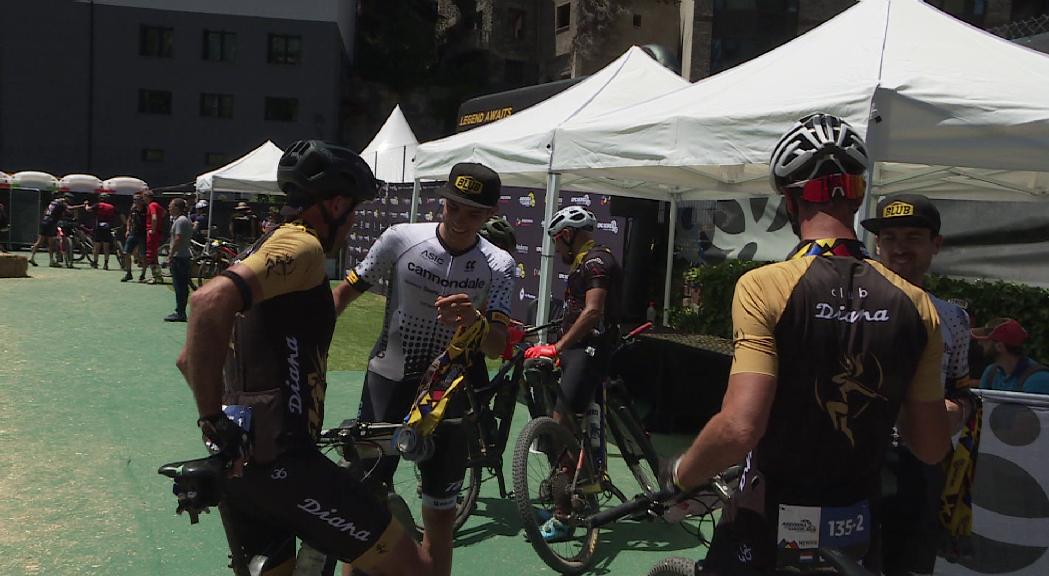 L'equip de la federació amb Kilian Folguera i Xavi Jové acaben vuitens a l'Andorra MTB Classic Pyrenées