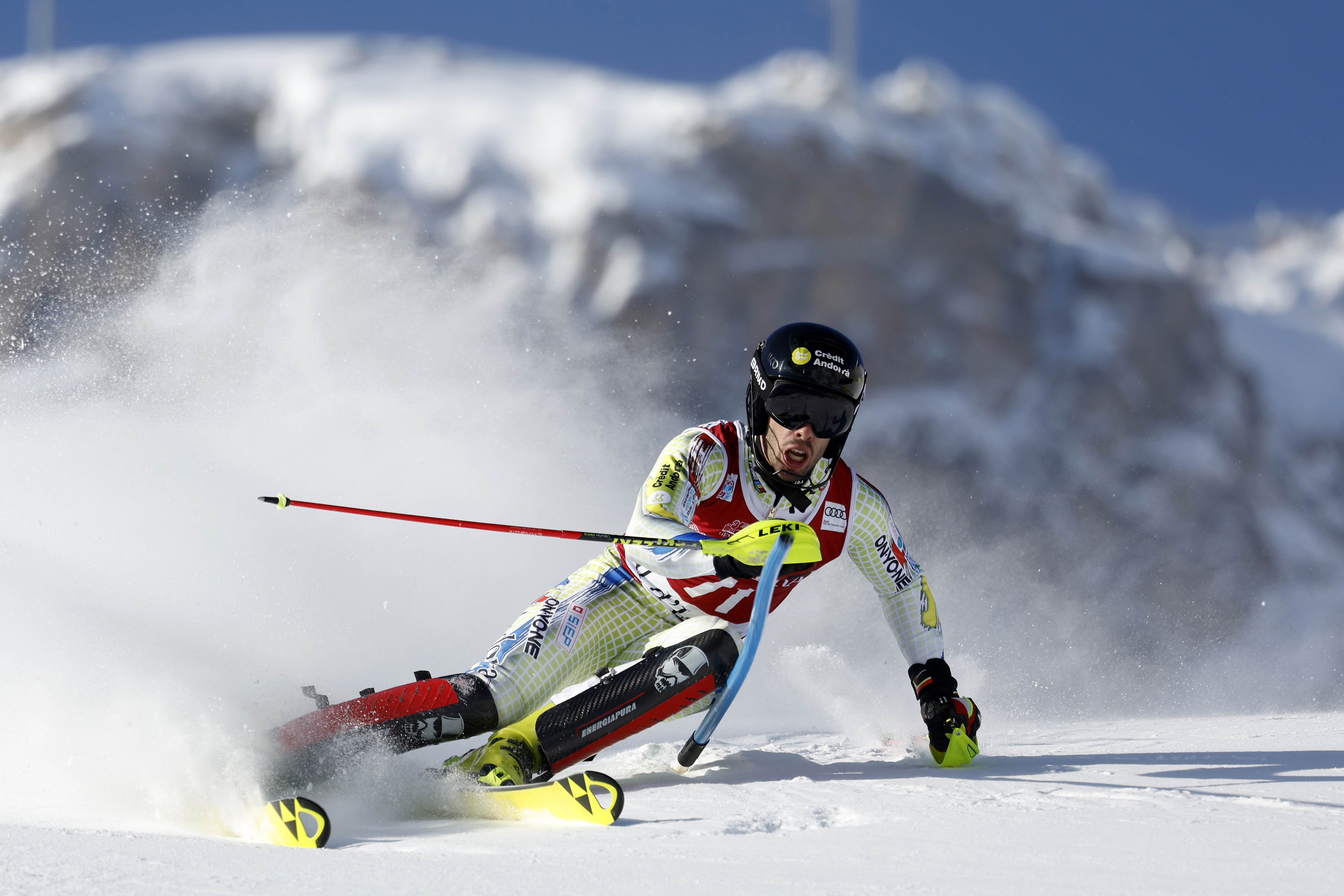 Una errada deixa fora a Axel Esteve de l'eslàlom de la Copa del Món de Val d'Isère