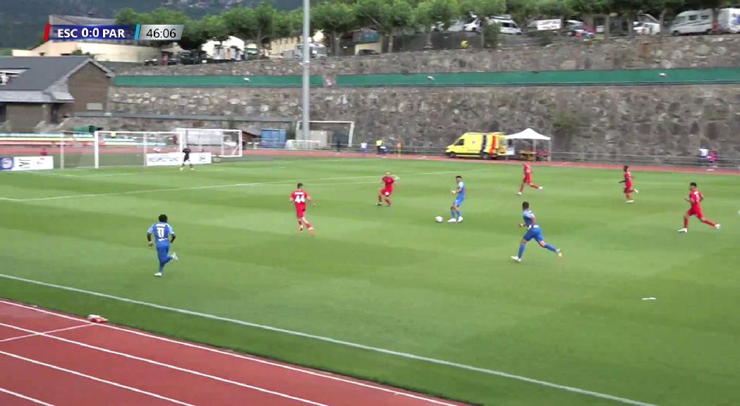 Una errada sentencia l'Atlètic d'Escaldes en el primer partit contra el Partizani (0-1)