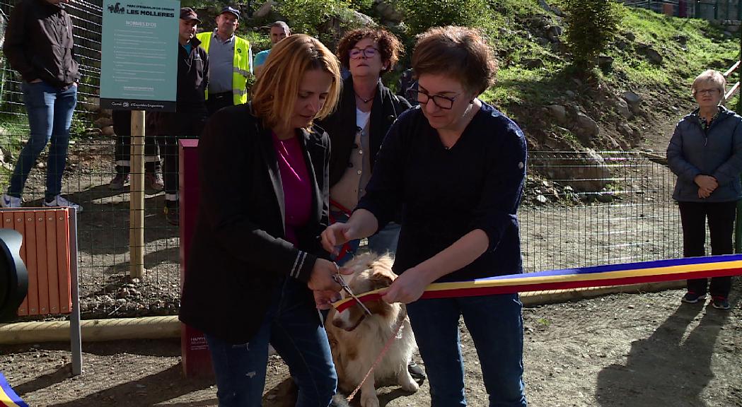 Escaldes inaugura el segon parc caní de la parròquia