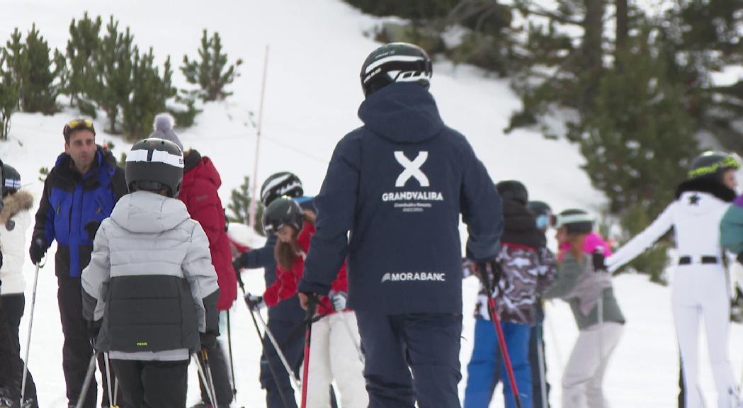 L'escola d'esquí de Grandvalira arriba al 90% d'ocupació durant el Nadal 