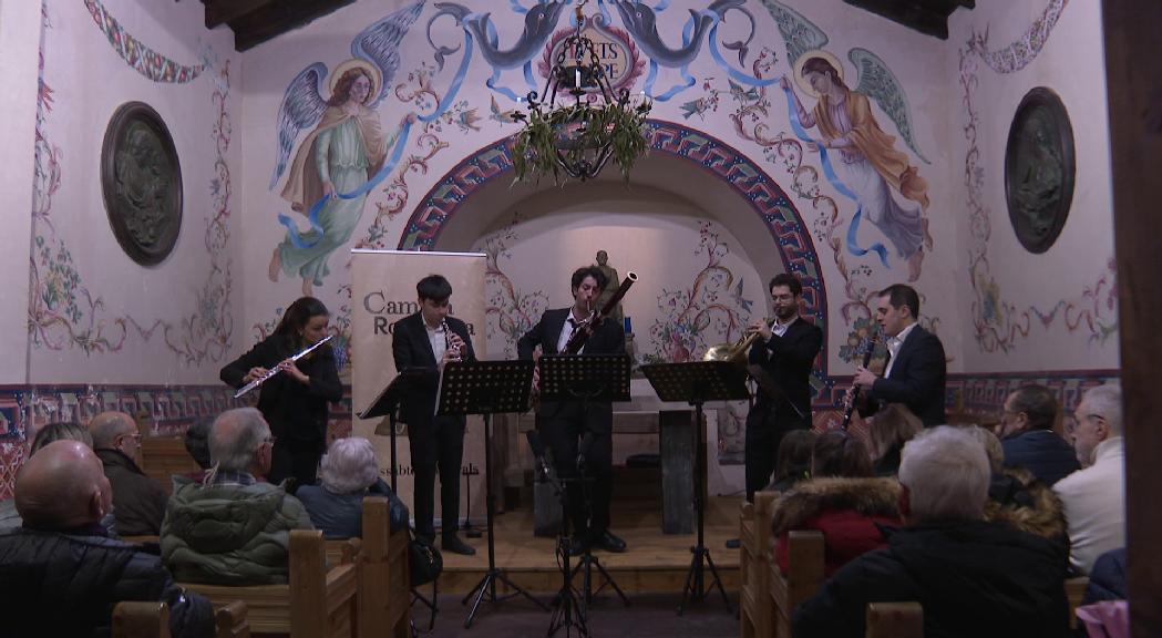 L'església de Sant Pere del Tarter s'omple de música amb el quintet Bòreas Ensemble