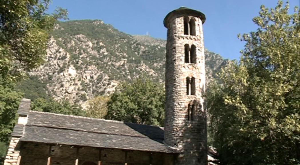 L'església de Santa Coloma, l'espai cultural que més visites va guanyar el 2018