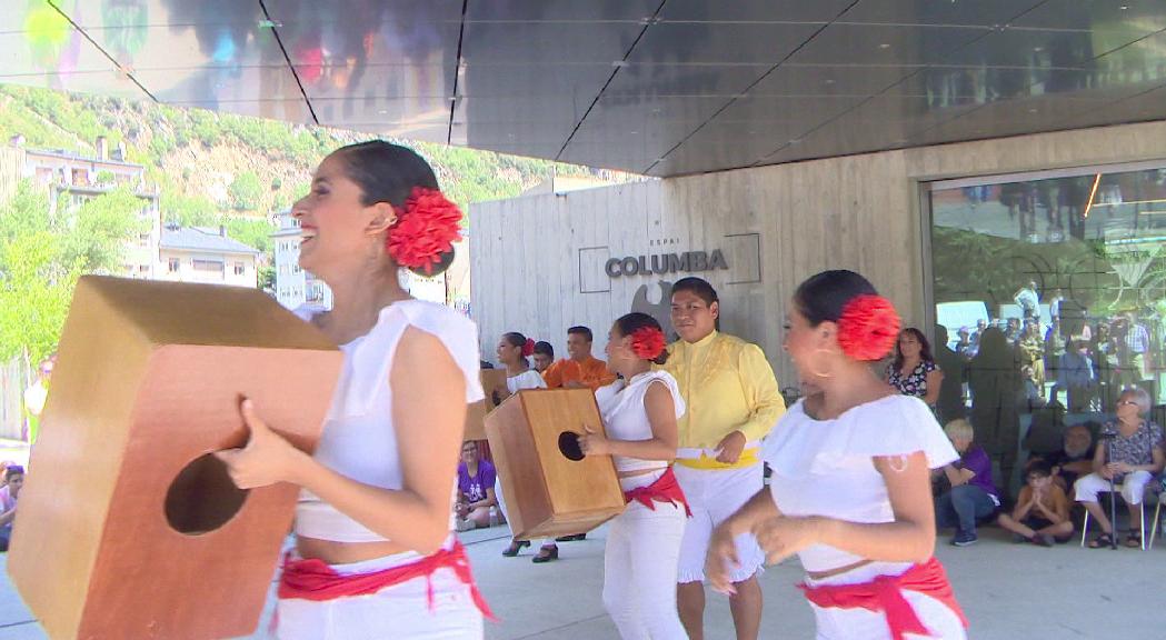 L'Espai Columba s'omple de danses de l'Esbart Dansaire d'Andorra la Vella