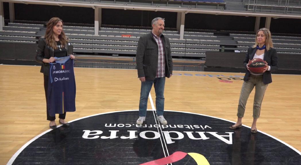 Els espais publicitaris de MoraBanc a la final de la lliga ACB serviran per promocionar Andorra