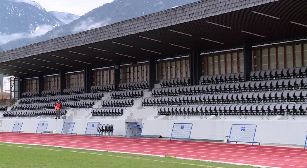 L'estadi Comunal llueix amb els nous canvis