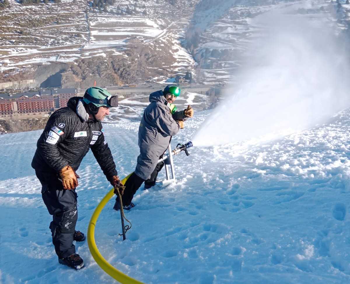 L'estadi Creand de Soldeu s'estrena amb quatre eslàloms FIS