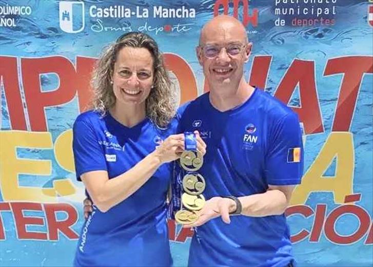 Èxit d'Estela Montejo a les piscines María Luis