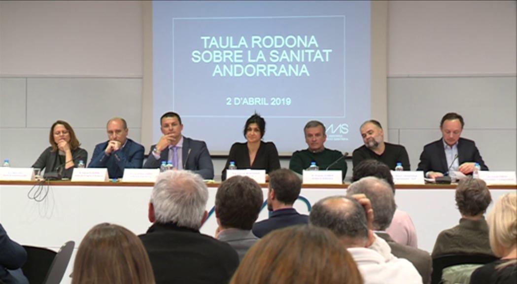 L'estructura del sistema sanitari centra la taula rodona del SAAS amb els set caps de llista