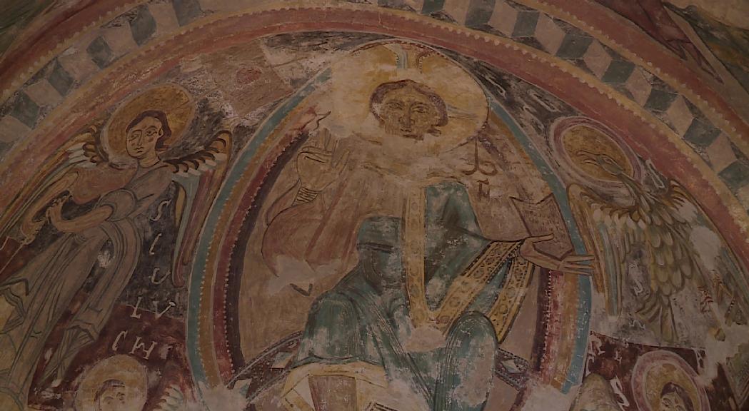 Un estudi de la UB descobreix noves interpretacions dels frescos de Sant Miquel d'Engolasters